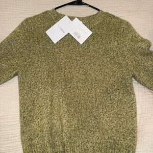W. Cashmere Mossy Knit Sweater